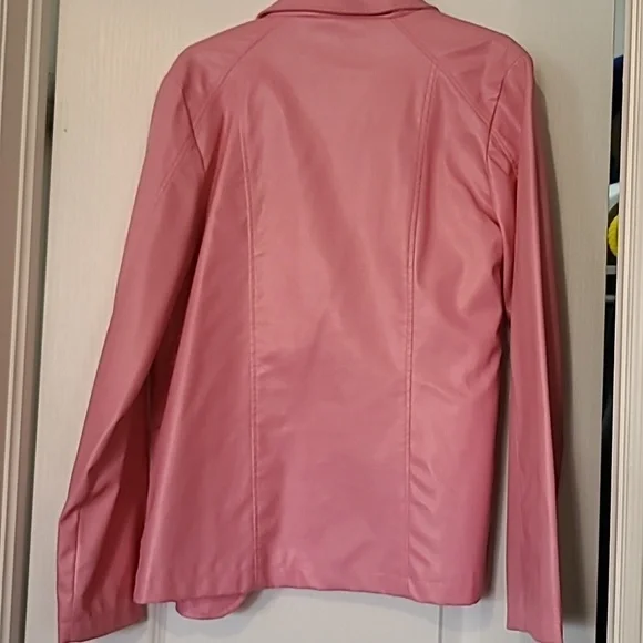 Pink blazer with one button - Picture 6 of 10